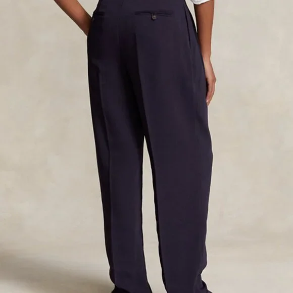 Ralph Lauren Pleated Straight Leg Pants (sz 4) - Picture 3 of 15